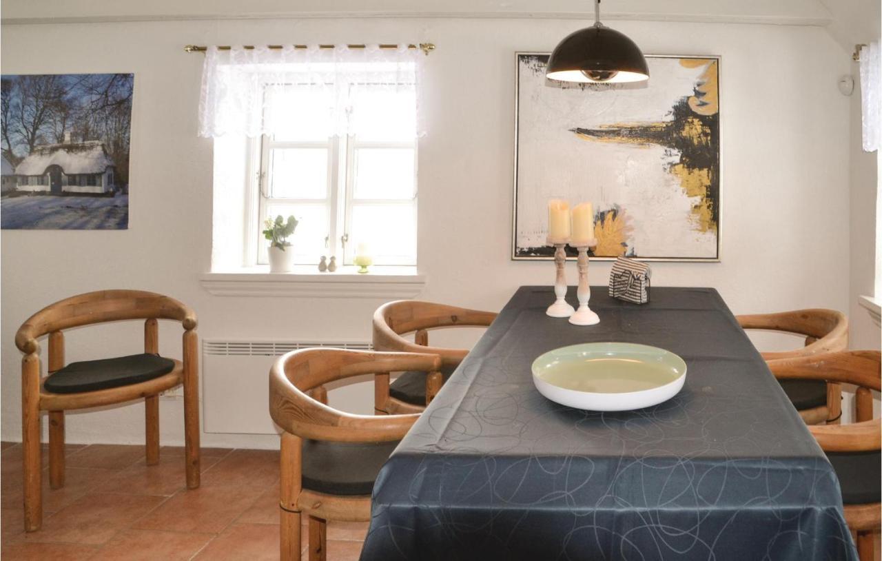 Lovely Home In Give With House A Panoramic View Bagian luar foto